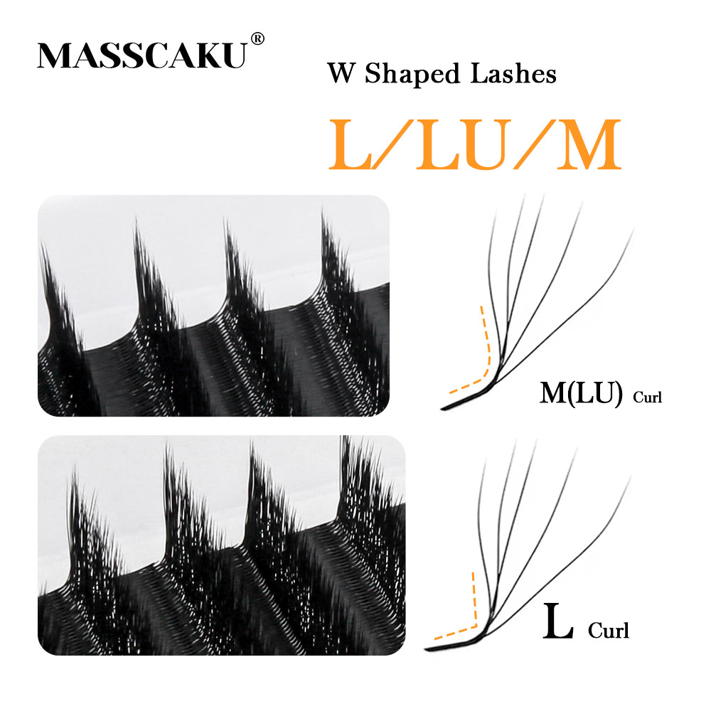 Eyelash Extension Yelix - MASSCAKU L LU M カール YY/W