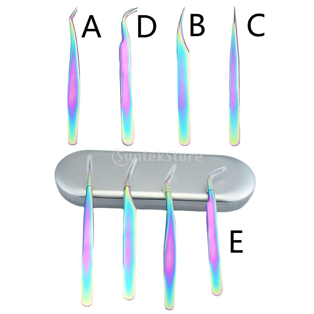 Isolation Tweezer Curved - プロ用まつげピンセット ストレート＆カーブチップ ニッパー ボリュームアイソレーションラッシュ用