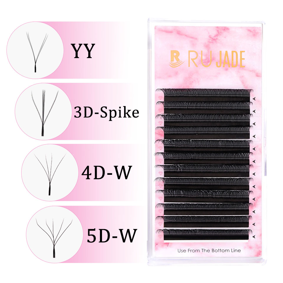 Eyelash Extension Yelix - ルジャード YY 3D 4D 5D Wシェイプ