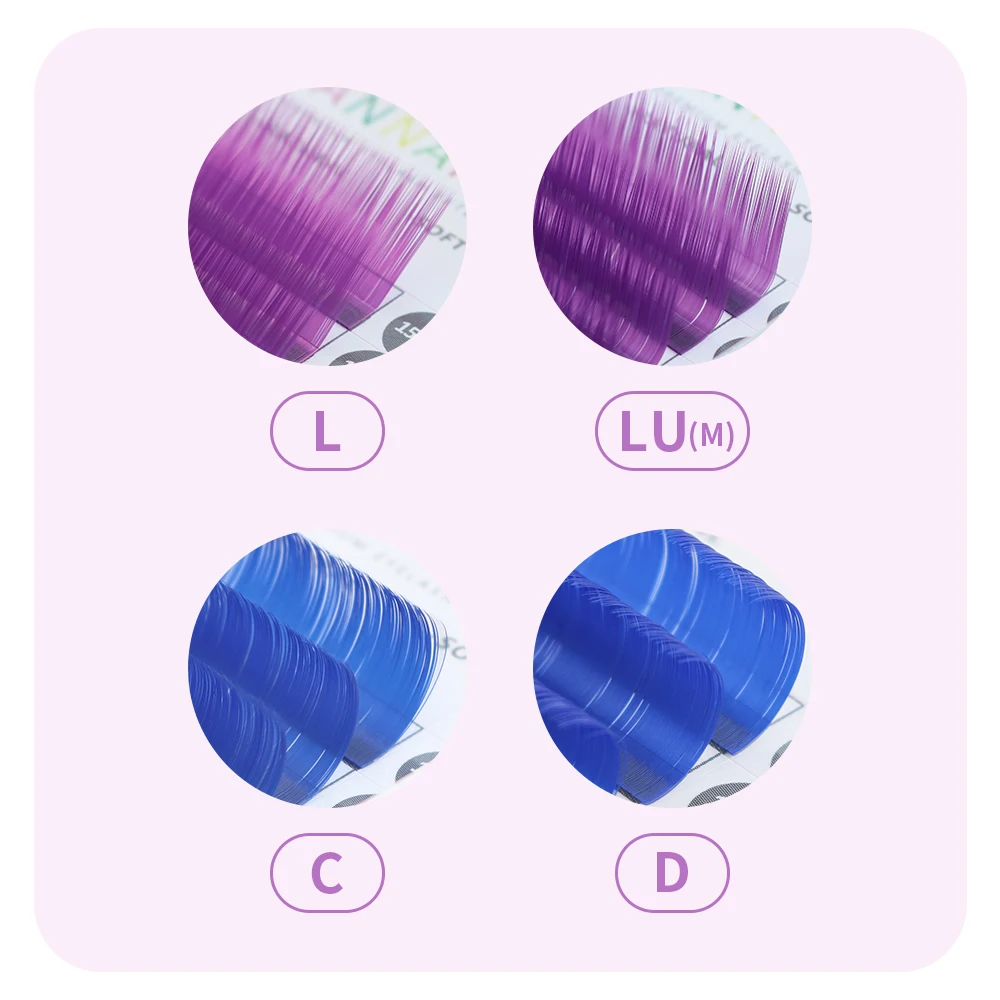 ANNAFRIS 色フェイクミンクまつげ高品質個別まつげエク - Lash Tile Palette のレビューと価格