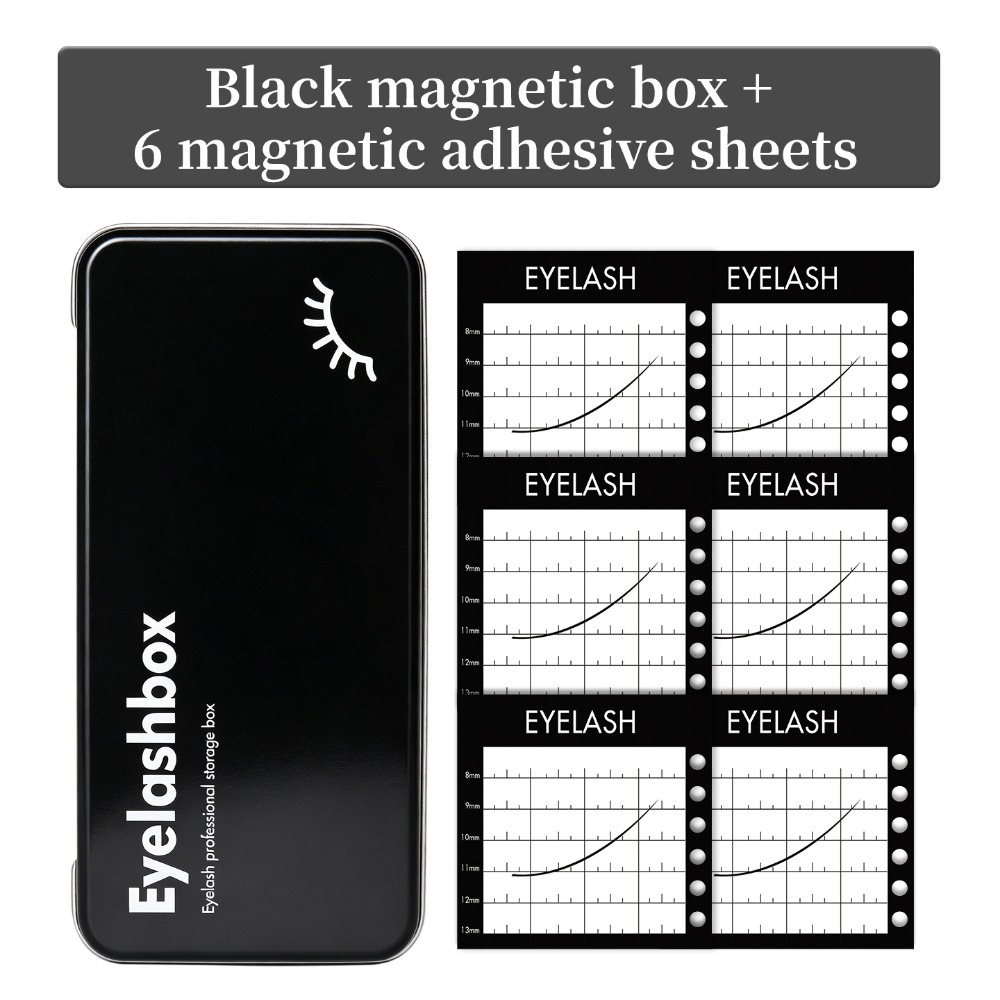 ポータブル磁気収納ボックス まつげ用 省スペース ディスプレ - Lash Tile Palette のレビューと価格