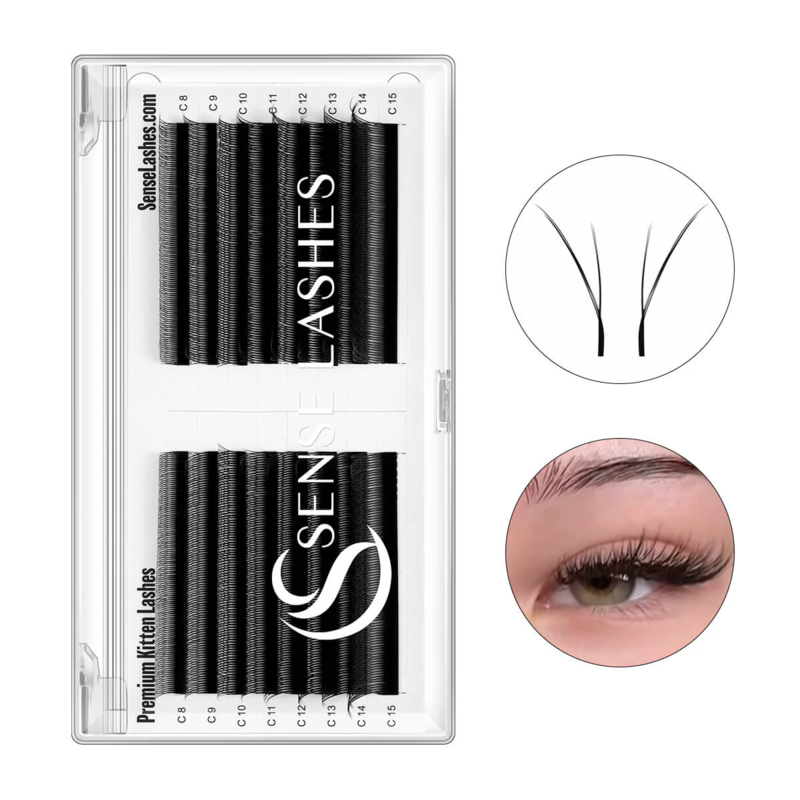 SENSE LASHES Fox YYシェイプまつげ 0.0 - Eyelash Extension Yelix のレビューと価格