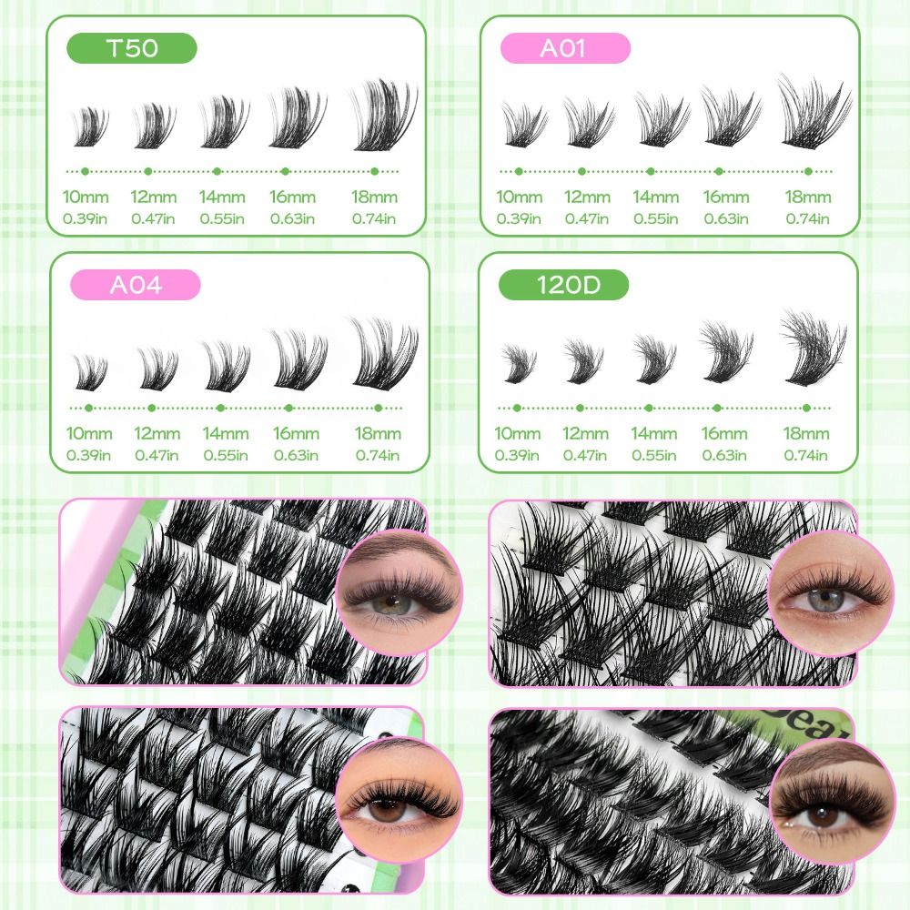 ナチュラルルックつけまつげ ボンド＆シール クラスターデザイ - Eyelash Extension Natural Look のレビューと価格