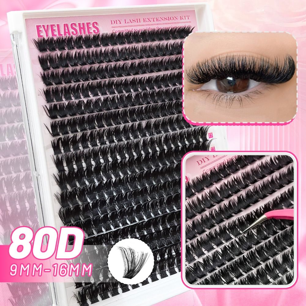 ナチュラルルックつけまつげ ボンド＆シール クラスターデザイ - Eyelash Extension Natural Look のレビューと価格