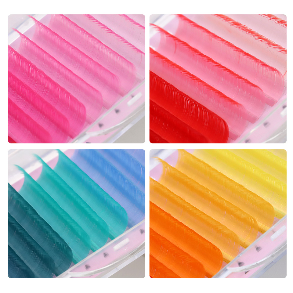 AGUUD ミックスカラーロシアンボリュームまつげレッドパー - Lash Tile Palette のレビューと価格