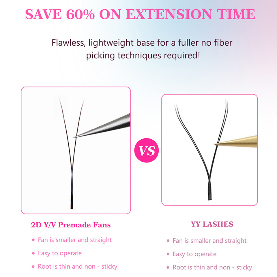 ルジャード YY 3D 4D 5D Wシェイプ ブルーム ア - Eyelash Extension Yelix のレビューと価格