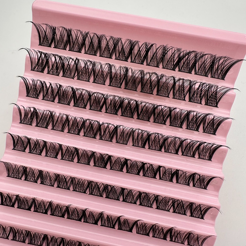 フェイクアイラッシュ 新型フェザーファン セグメント化された - Eyelash Extension Single Lash のレビューと価格