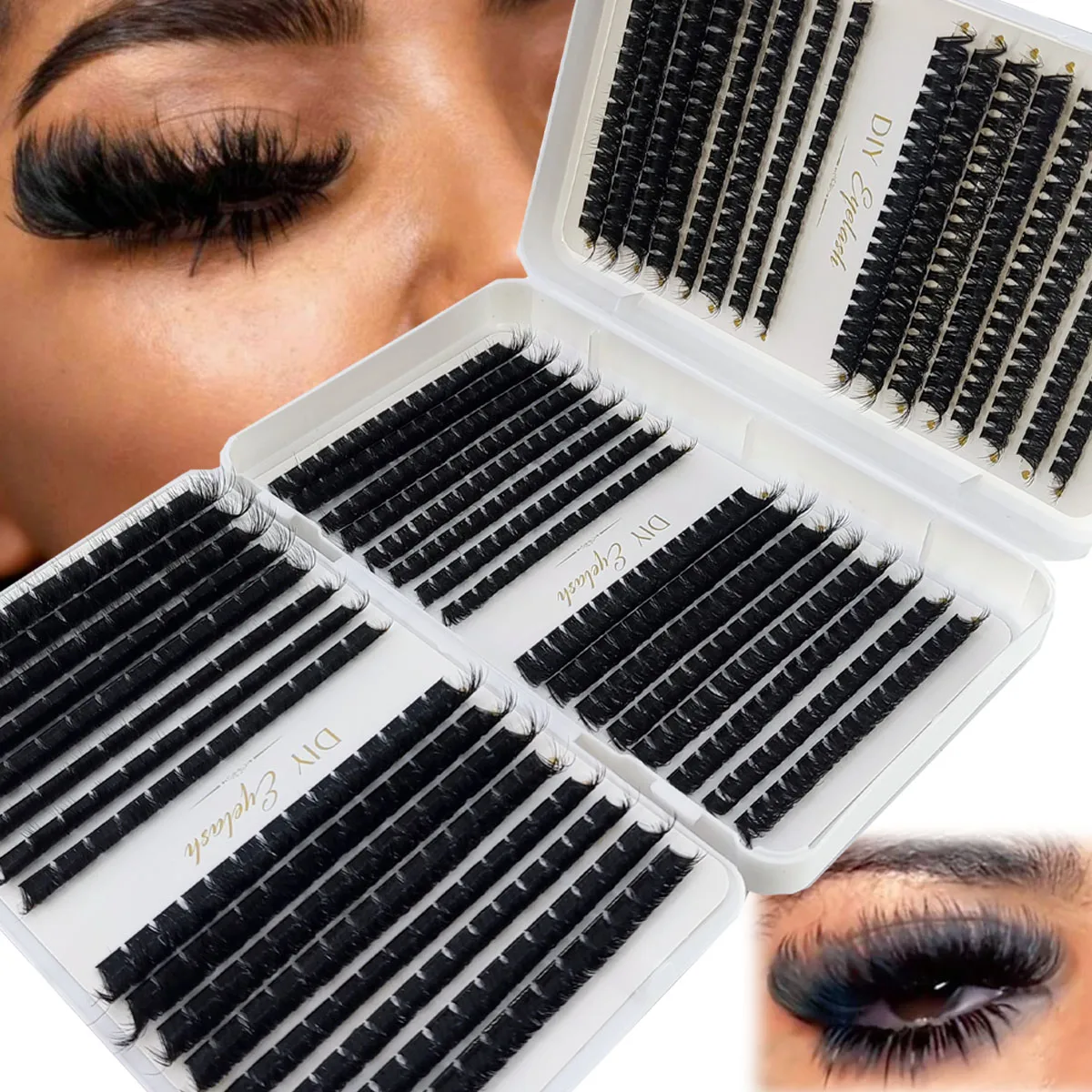 HBZGTLAD 200D-60D ボトム＆ポイントドアイラ - Eyelash Extension Single Lash のレビューと価格