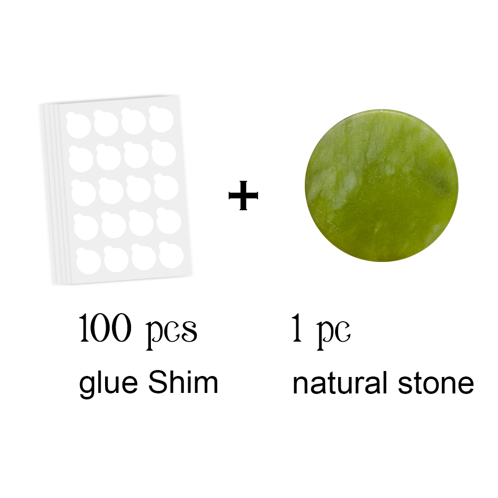 防水接着剤,ガーナの丸い翡翠石,つけまつげ接着剤,防水紙ホル - Lash Tile Palette のレビューと価格