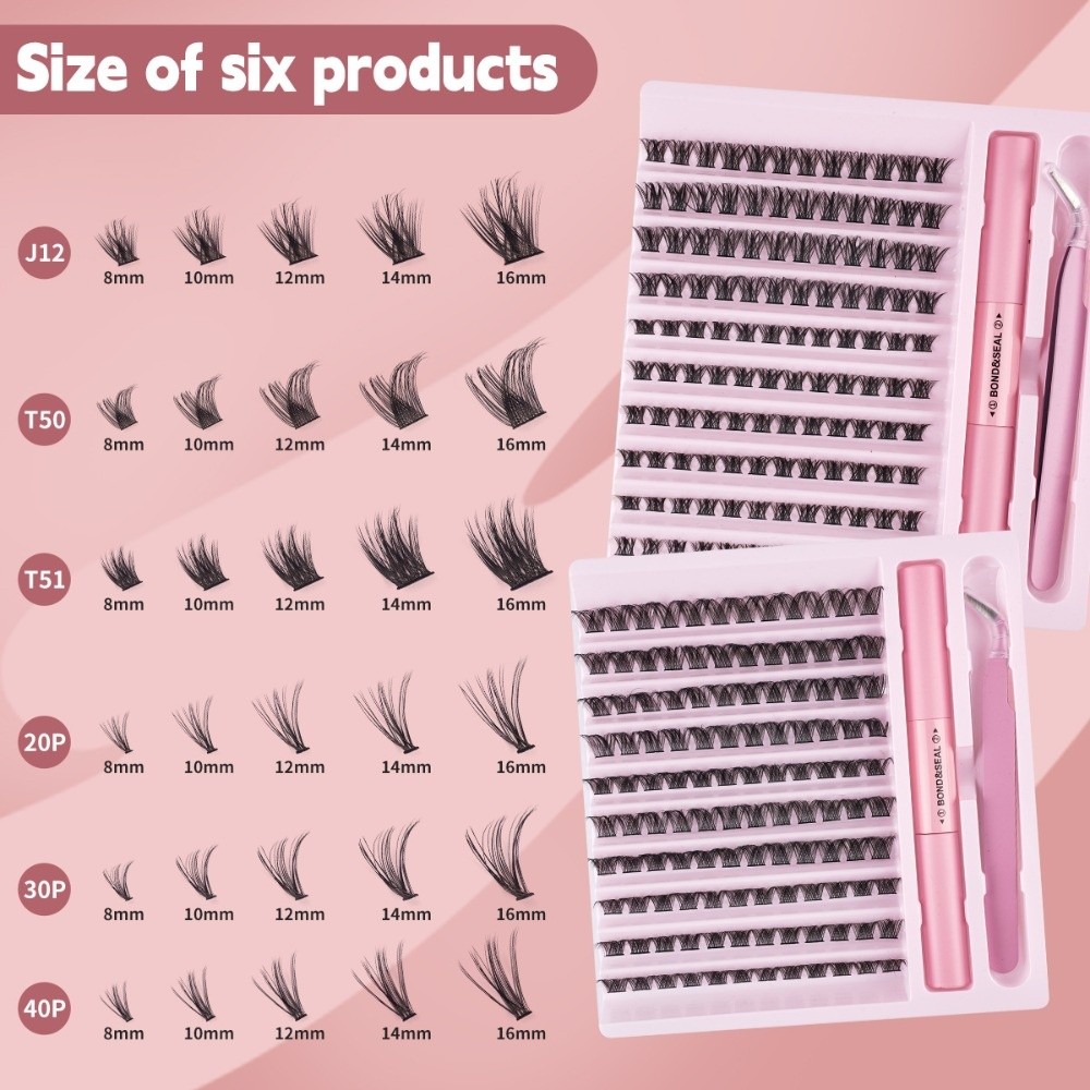 高品質ボンド＆シールつけまつげ　ウィスピー風ナチュラルルック - Eyelash Extension Natural Look のレビューと価格