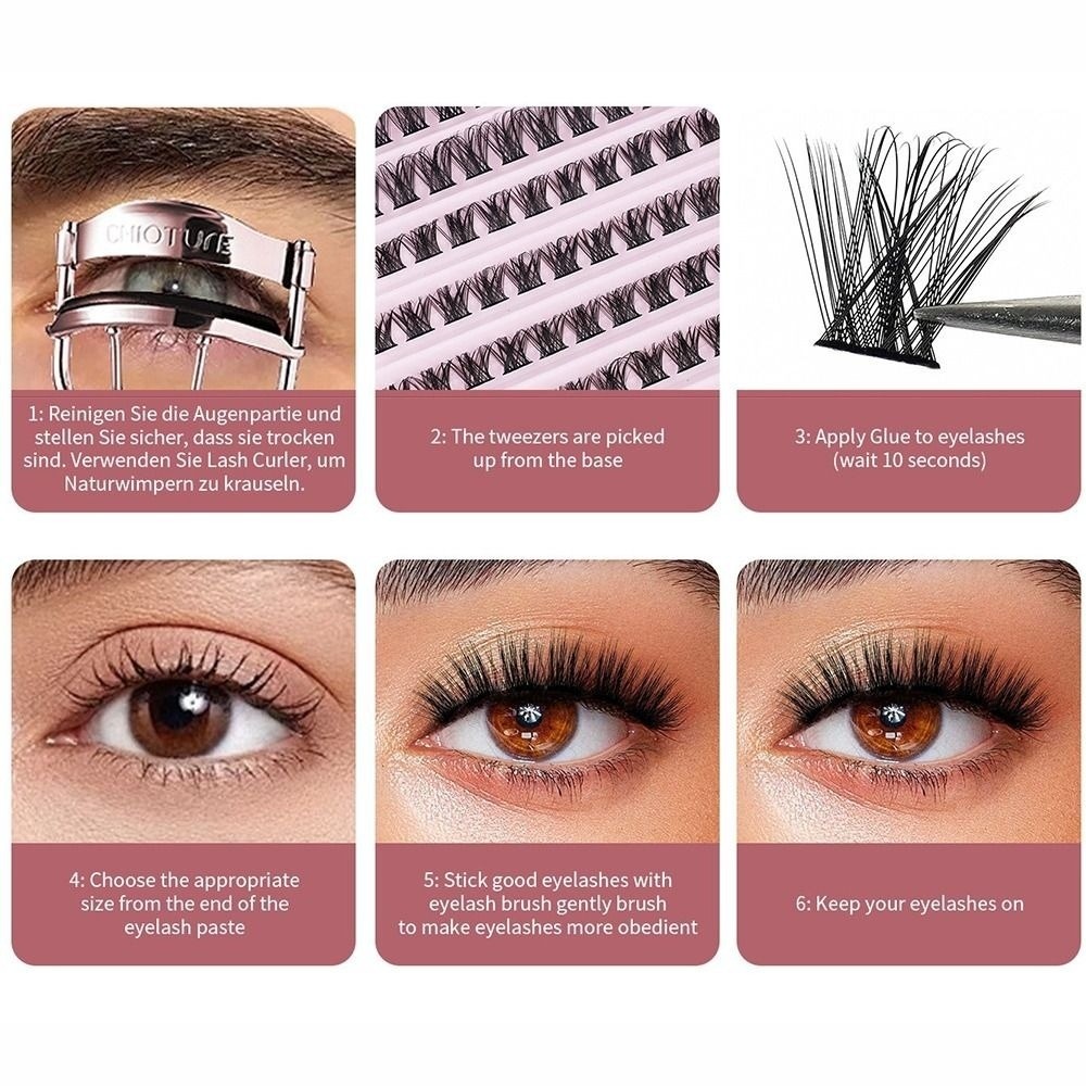 高品質ボンド＆シールつけまつげ　ウィスピー風ナチュラルルック - Eyelash Extension Natural Look のレビューと価格