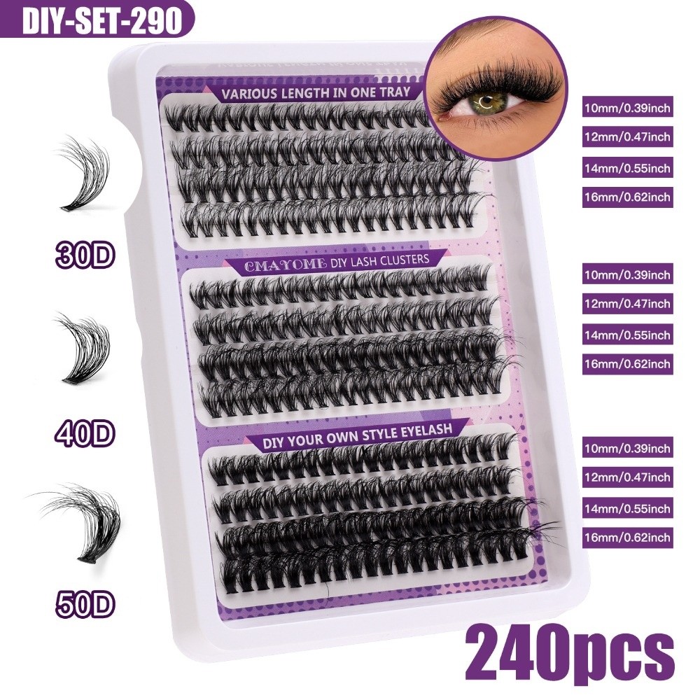 ナチュラルルックつけまつげ　ウィスピー風　接着＆固定DIYま - Eyelash Extension Natural Look のレビューと価格