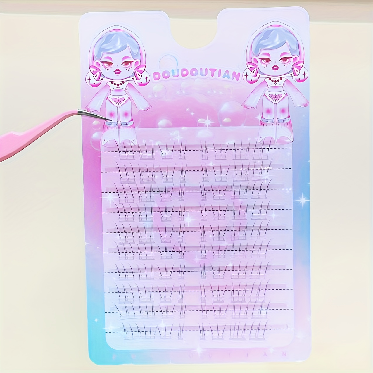 Duoduotian 猫の爪のような下まつげ 初心者向け 1 - Eyelash Extension Eyelash のレビューと価格