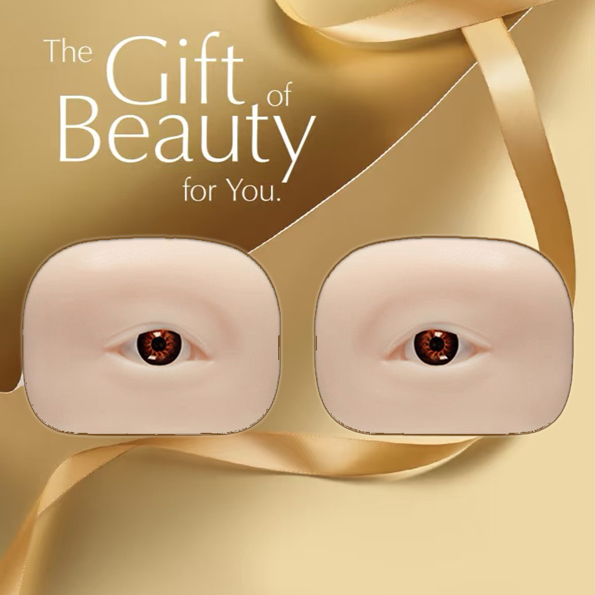 3D つけまつげマネキンフラット人形ヘッド再利用可能なシリコ - Eyelash Extension Model のレビューと価格