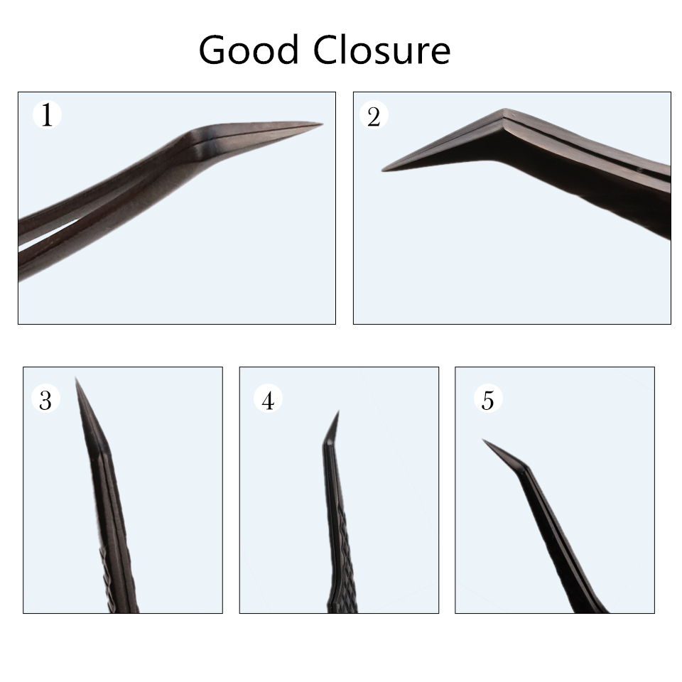 新しい1個入り帯電防止直角＆カーブピンセット、まつげエクステ - Isolation Tweezer Curved のレビューと価格