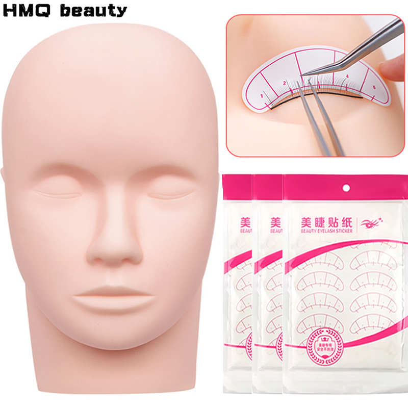 まつげエクステンショントレーニングヘッドメイク練習モデルキッ - Eyelash Extension Model のレビューと価格