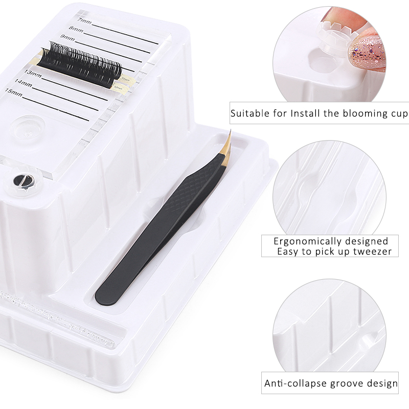5 in 1つけまつげパレット,つけまつげジェルホルダー,ク - Lash Tile Palette のレビューと価格