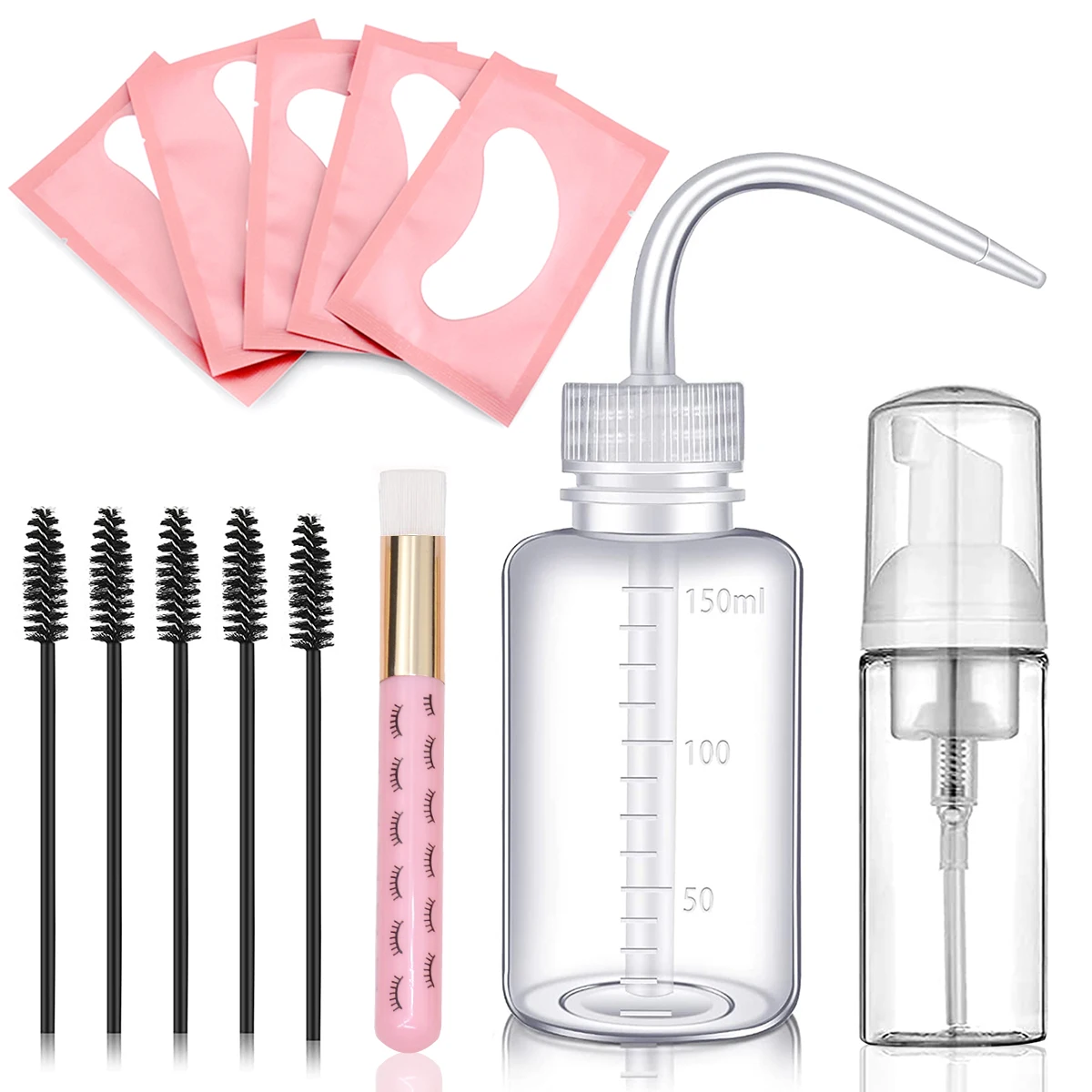 13 個まつげエクステンションクリーニングキット 5 in  - Eyelash Extension Model のレビューと価格