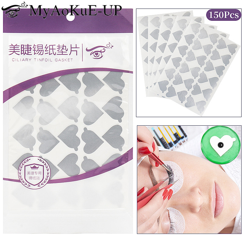 300個入り使い捨てまつげグルーホルダーフォイルパレットまつ - Lash Tile Palette のレビューと価格